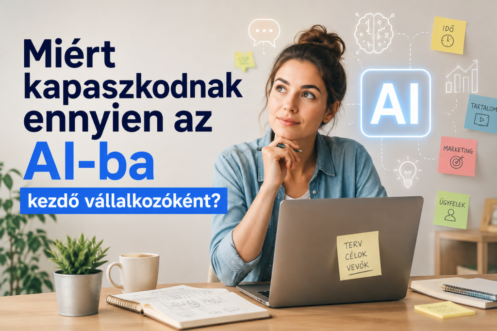 Miért kapaszkodnak a kezdő vállalkozók az AI-ba?