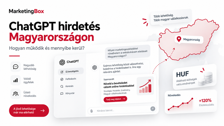 ChatGPT hirdetés már Magyarországon is