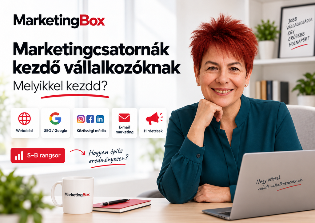 Marketingcsatornák rangsorolva kezdő vállalkozóknak
