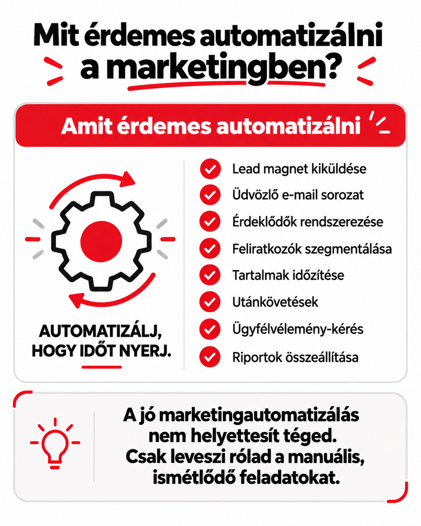 Mit érdemes automatizálni a marketingben?