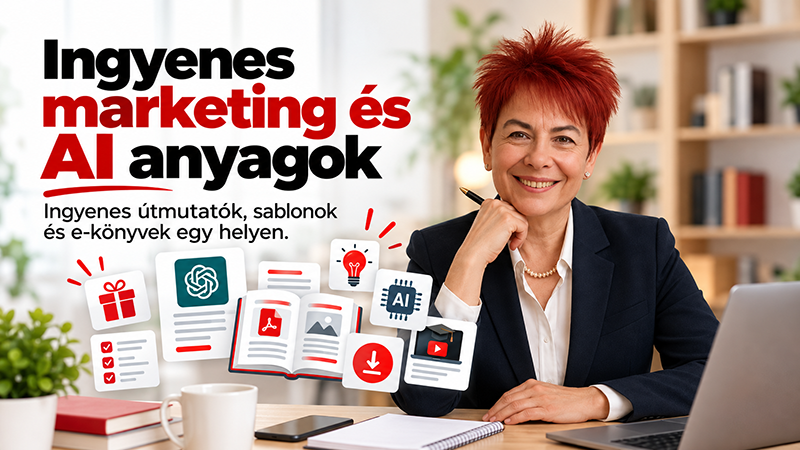 Ingyenes marketing és AI anyagok vállalkozóknak